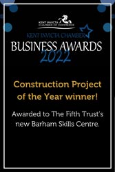 Kent Invicta Chambers business award 2022 - Construction Project of the year